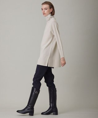 ICB 【洗える】ソフトウールハイゲージ ハイネックプルオーバー トープ系