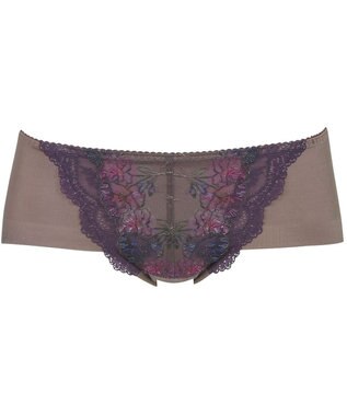 Wing Wing Lesiage　【2760シリーズ】　ショーツ　アウターにひびきにくい　PB2760とペア　はきこみ丈あさめ　ウイング／ワコール　PF2761 ブラウン