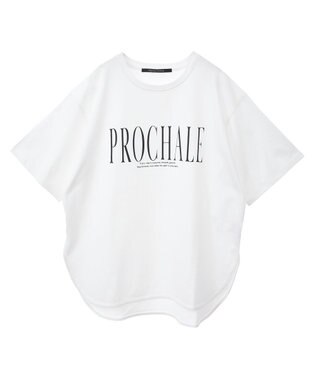 YECCA VECCA 【UVカット】ロゴBIGTee Off White