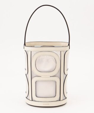 GRACE CONTINENTAL ORSETTO シアーバッグ ホワイト