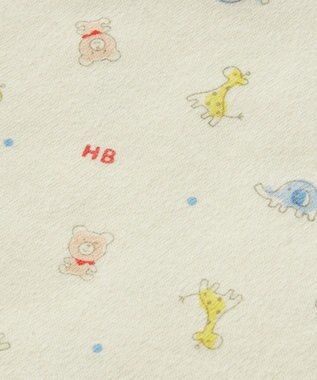 MIKI HOUSE HOT BISCUITS 【70-90cm】 長袖ボディシャツ２枚セット(かぶり仕様) 白×ＢＬ