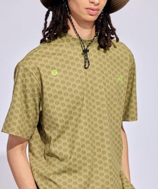 PW CIRCULUS 【MEN】エレファント ドットモックネック ゴルフ カーキ系5
