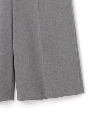 BEIGE， 【セットアップ対応・洗える】ZEPHYR / ウールライクハーフパンツ Top Gray