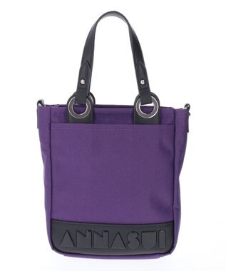 ANNA SUI パーク 2way縦長トート パープル