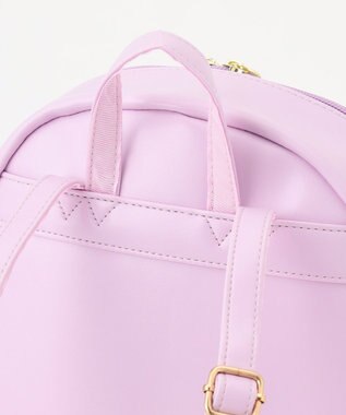 ANY KIDS リボンリュックサック ラベンダー