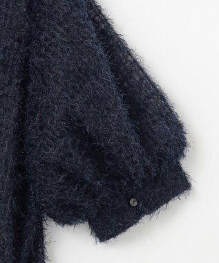 #Newans フィラッフィパフスリーブプラウス ネイビー