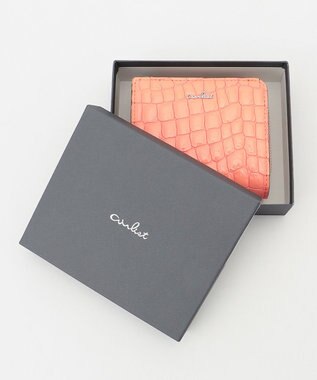 airlist Lファスナー折り財布 Nappage ナパージュ ピーチ