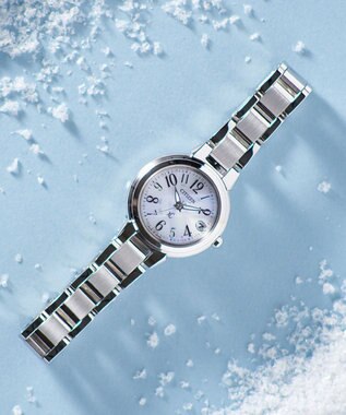 CITIZEN 【xC】エコ・ドライブ電波時計 ES9430-54B 日付・秒針あり 判読しやすいアラビア数字 シルバー