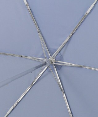 MOONBAT ポール & ジョー (PAUL & JOE ACCESSOIRES) ABC Garden アニマル 折りたたみ傘 竹手元 巾着型傘袋 ネイビーブルー