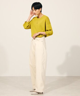 AMERICAN HOLIC ワイドデニム Beige