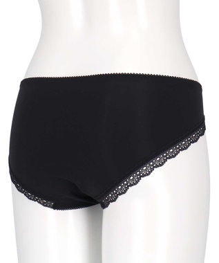 AMPHI 【sweet web掲載】 ショーツ 【BRAGENIC ブラジェニック 脇高細見えタイプ】BMI353とペア 吸汗速乾(後ろ身頃) アウターにひびきにくい(裾) PMI153 アンフィ／ワコール ブラック系