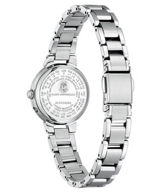 CITIZEN 【xC】エコ・ドライブ電波時計 ES9430-54B 日付・秒針あり 判読しやすいアラビア数字 シルバー