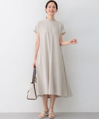 組曲 S 【先行予約】ライトリネンライク ワンピース ベージュ系