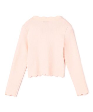 TOCCA ZIGZAG KNIT カーディガン ピンク系
