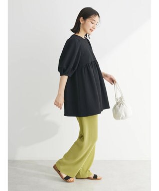 Green Parks BEST PRICE セルフカットプリーツパンツ Lime Green