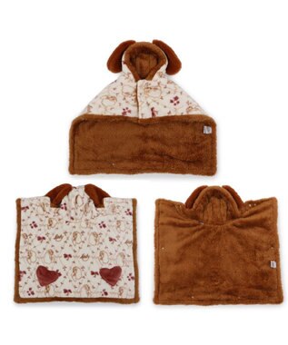 PET PARADISE ディズニー わんわん物語 レディ 着る毛布 小型犬 ホワイト×ブラウン