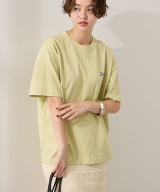 AMERICAN HOLIC サガラ刺繍Ｔシャツ Lime Green