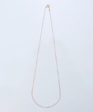 Phoebe 【K10】シャインリンクグルメッタチェーンネックレス/全長:37cm+3cm ゴールド
