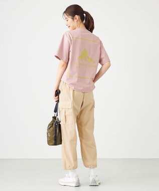 SHARE PARK LADIES 【撥水・UVカット・ストレッチ・軽量 】ナイロンカーゴパンツ（Mサイズ） ベージュ系