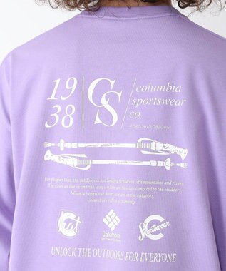 Columbia Columbia/ スタックブルックグラフィックロングスリーブティー /コロンビア Paisley Purple