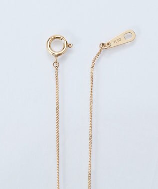 Phoebe 【K10】シャインリンクグルメッタチェーンネックレス/全長:37cm+3cm ゴールド