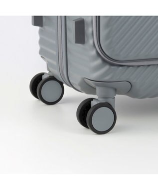 ACE BAGS & LUGGAGE HaNT ココント スーツケース 65L フロントポケット付 05512 ハント バトゥ・グレー