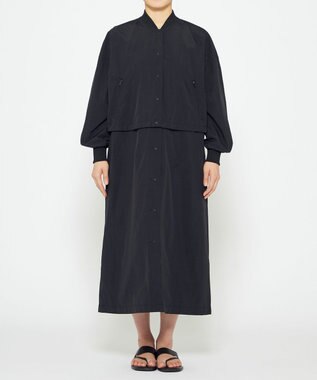 uncrave 【撥水・洗濯機洗い可】プルーフ ナイロン 3WAYコート（uncrave WHITE） ブラック