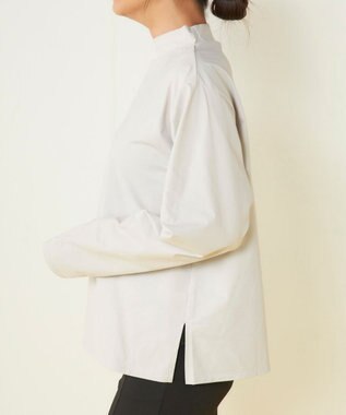 OP／FILA 【ocean pacific】モックネックラッシュガード付き 水着5点セット ベージュ