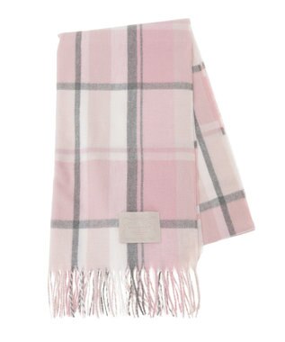 Maison de FLEUR チェックストール Pink