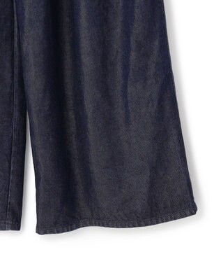 BEIGE， FRANKLIN / ドレープタックワイドパンツ Indigo