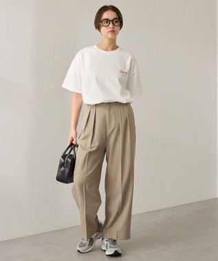 AMERICAN HOLIC サガラ刺繍Ｔシャツ Charcoal Gray