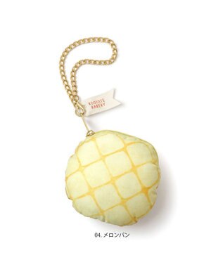 ROOTOTE 0131 RTふかふかパンポーチ＆ショッパー【企画デザイン2時×イラストレーター・つゆこ×ROOTOTE】 04：メロンパン