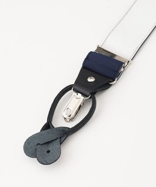 J.PRESS MEN フォーマル サスペンダー ネイビー系