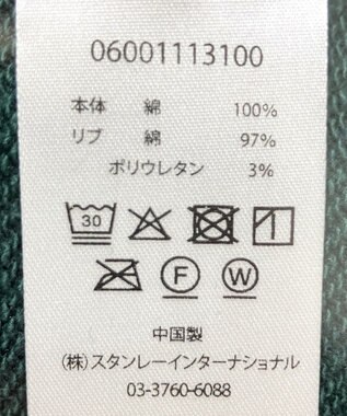 Green Parks ■PEANUTS ベースボールスウェット Green