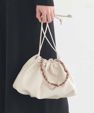 earth music&ecology マルチWAY巾着バッグ