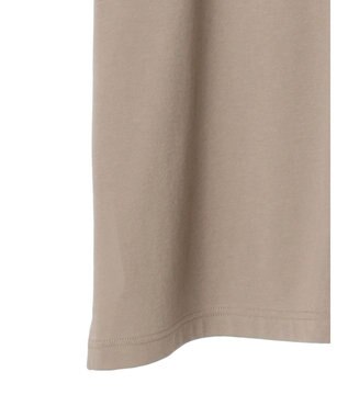 Green Parks 冷っとすずやか　袖広チュニック Gray Beige