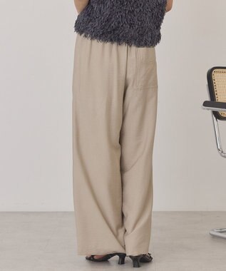 AMERICAN HOLIC 【マルチ機能】ベイカーリラックスパンツ Beige