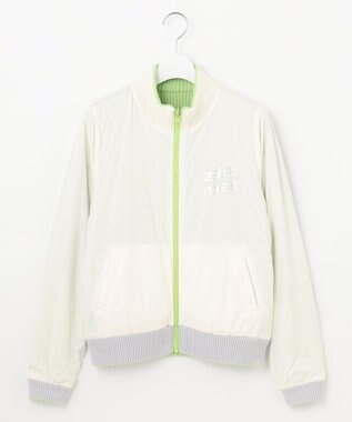 23区GOLF 【WOMEN】 【リバーシブル 】ニット アウター ライトグリーン系