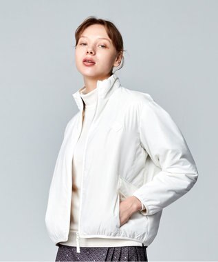 23区GOLF 【WOMEN】【撥水】中綿ライトブルゾン ホワイト系