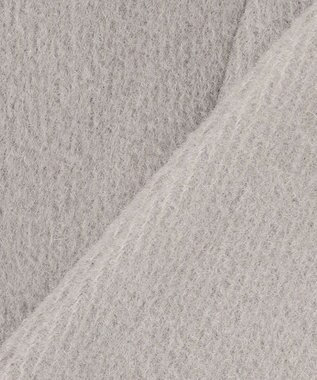 ANY SIS ノーカラー コート グレージュ