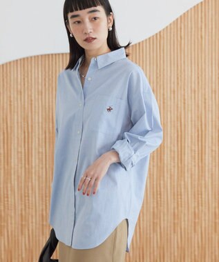AMERICAN HOLIC BEVERLY HILLS POLO CLUB 別注ビッグシャツ Blue