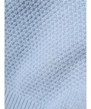 earth music&ecology フリルカラーカーディガン Blue