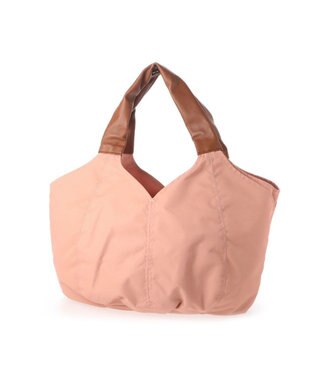 Y'SACCS リサイクルナイロン　ふんわりトート　Mサイズ コーラル
