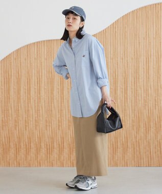 AMERICAN HOLIC BEVERLY HILLS POLO CLUB 別注ビッグシャツ Blue