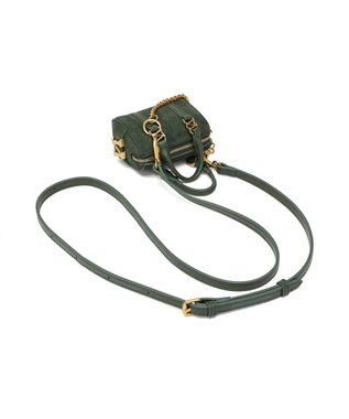 style code 【VerdeVari/ヴェルデヴァリ】TINYボストンバッグ（BOX付） ダークグリーン