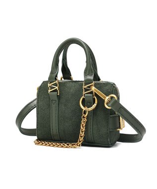 style code 【VerdeVari/ヴェルデヴァリ】TINYボストンバッグ（BOX付） ダークグリーン