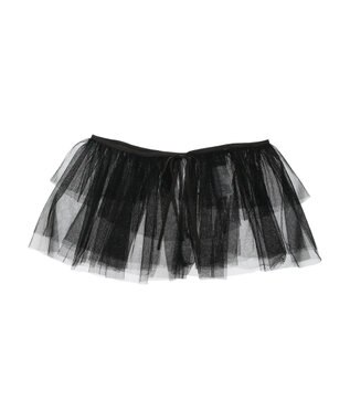 Green Parks マルチｗａｙチュールプリーツベルト Black