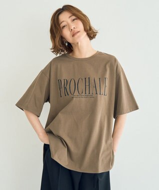 YECCA VECCA 【UVカット】ロゴBIGTee Khaki