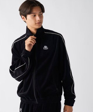 OP／FILA 【Kappa】オーバーシルエット ベロアトラックジャケット