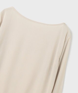 GRACE CONTINENTAL シアーアセテートカットトップ ベージュ